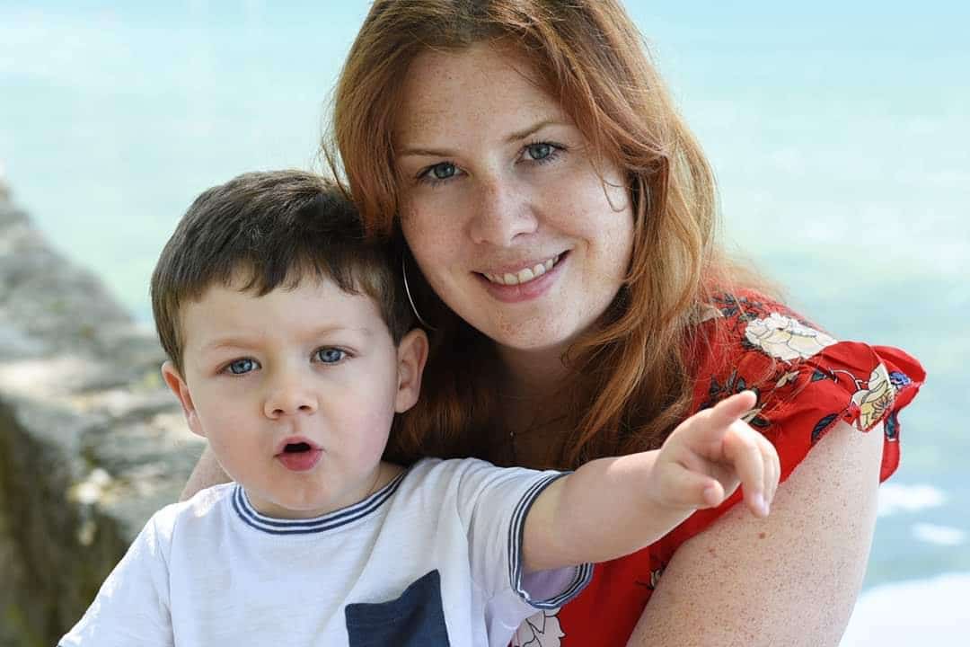 Emilie Deriano et son fils - Mère Nature Speaking